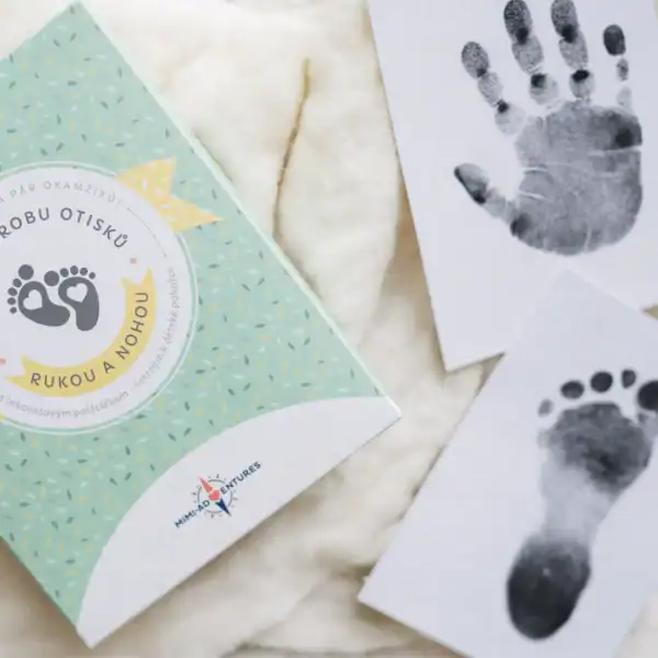 Baba kéz- és láblenyomat készítő szett - Image 3
