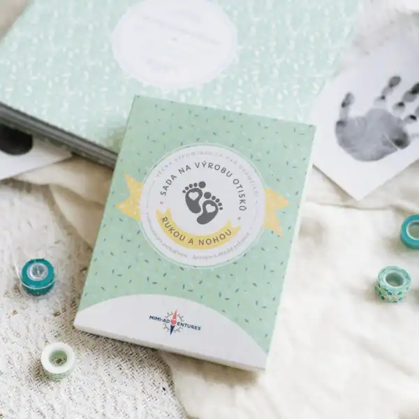 Baba kéz- és láblenyomat készítő szett - Image 4