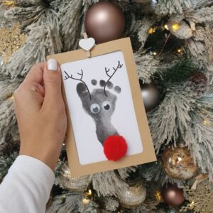 Baba kéz- és láblenyomat készítő szett